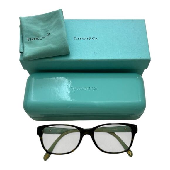 Authentic Tiffany & Co. Tortoise Reading Glasses - Picture 1 of 7